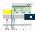 Spool Erection Tracking Log File