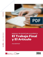 Manual de Escritura Paula Gastaldi