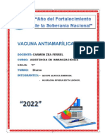 Folder Vacuna Antiamarilica