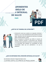 Ejes y Componentes Del Modelo de Atención Integral de Salud