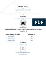 Capstone Project Report Format