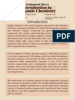 Introduction To Organic Chemistry (Assignment) - Nur Dania Binti Mohd Yusoff MS2117119795 B3t14