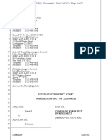 Apple v. AliveCor Patent Infringement Lawsuit