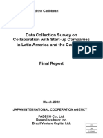 Data Collection Survey On Collaboration With Start-Up Companies in Latin America and The Caribbean