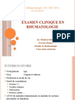 Examen Clinique de Lappareil Locomoteur