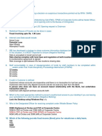 Answer Key Risk Awareness Quiz