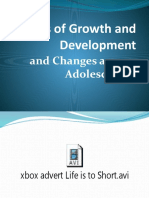 Stages of Growth and Development Ppt. NEW