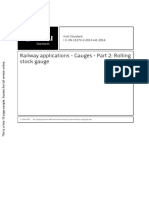 Railway Applications - Gauges - Part 2: Rolling Stock Gauge: Irish Standard I.S. EN 15273-2:2013+A1:2016