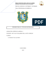 Regimen Privado y Público de Pensiones