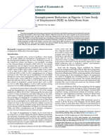 Skills Acquisition and Unemployment Reduction in Nigeria A Case Study of National Directorate of Employment Nde in Akwa Ibom State 2162 6359 1000352