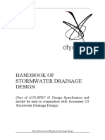 Drainage Criteria Handbook Swan April 2022