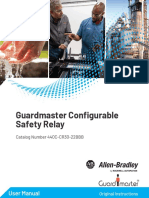 Guardmaster Configurable Safety Relay: User Manual