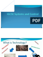 IGCSE Systems and Control Presentation