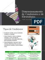 AULA UNIDADE 02 - Dimensionamento de Condutores