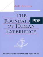 The Foundations of Human Experience (Rudolf Steiner)