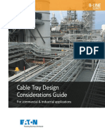 B Line Cable Tray Design Considerations