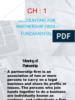 Fundamantal of Partnership PPT As On 21 12 2020