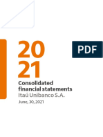 Itaú Unibanco Consolidated - Complete Financial Statements 1st Sem. of 2021