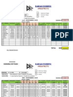 Reportes Cubicaciones