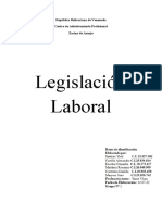 Informe Legislación