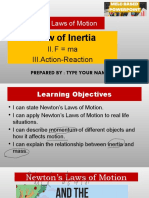 2 G8 Science Q1-Week 1 of 1law of Inertia