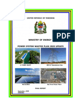 Power System Master Plan - 2020 Update