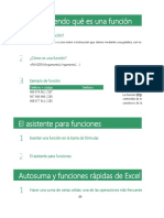 Funciones en Excel Basicas