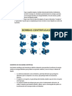 Bomba Centrifuga Flujo Radial y Mixto