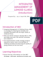 Integrated Management of Childhood Illness Introduction