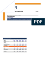 Income Statement Operating Profit Margin Calculator