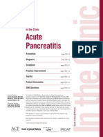 In The Clinic - Acute Pancreatitis