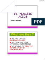 IV. Nucleic Acids