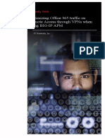 Optimizing Office 365 Traffic On Remote Access Through VPNs When Using BIG-IP APM