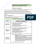 Comparative Analysis of Old and New Methods of Compensation and Schedule of Fees - Jeciel