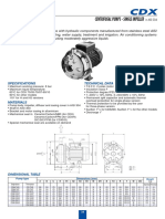 Centrifugal Pump Ebara CDX