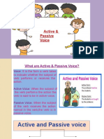 Class 6 Active and Passive Voice