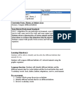 Science 3 Obervation Lesson Plan