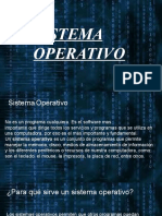 Sistema Operativo