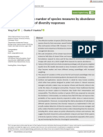 Journal of Applied Ecology - 2019 - Cao - Weighting Effective Number of Species Measures by Abundance Weakens Detection of