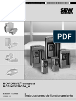 Nstrucciones de Funcionamiento: Movidrive Compact Mcf/Mcv/Mcs4 - A