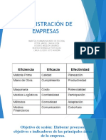 Trabajo en Grupo Administraciön Indicadores