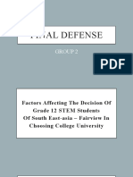 Final Defense