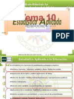 Estadistica Educacion Social - T10 - PP