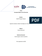 Act2 - APV - I3A - Ensayo Conceptos Basicos de La Economía