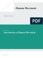 Chapter 1 Human Movement