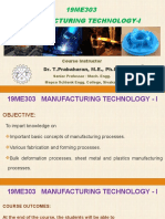 Unit - 1 Metal Casting Processes-NVR