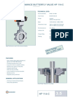 EBRO HP114-C High Performance Butterfly Valve