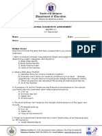 HOPE-11 1st Semester Assessment Tool