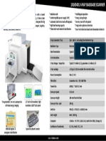 X-Ray Baggage Scanner Dual View W100H100 Pop