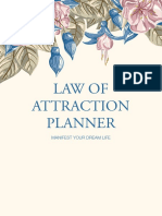 Printable Law of Attraction Planner